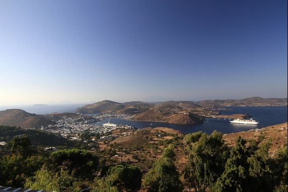 View from Hora, Patmos