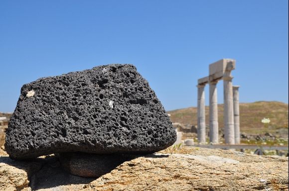 Delos - a beautiful archeological site