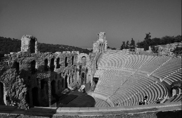 Acropolis - the theatre of Herod Attika