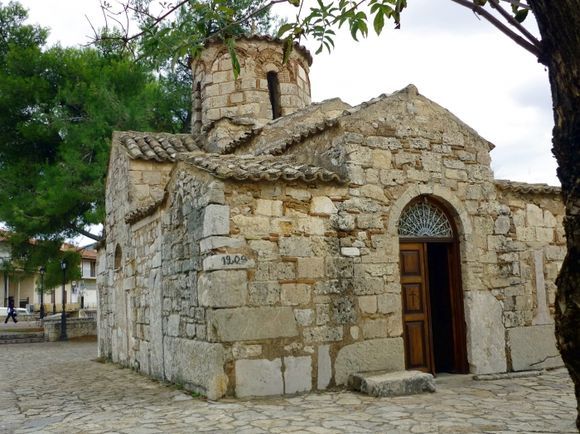Ligourio, old Byzantin church y1209. Ag.Ioannis Eleimon