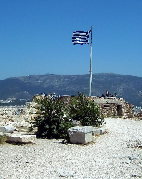 Acropolis on the top