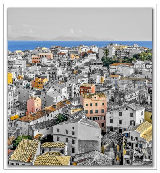 Corfu Town View