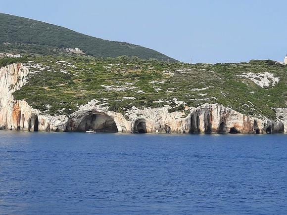 on the Ferry to Kefalonia