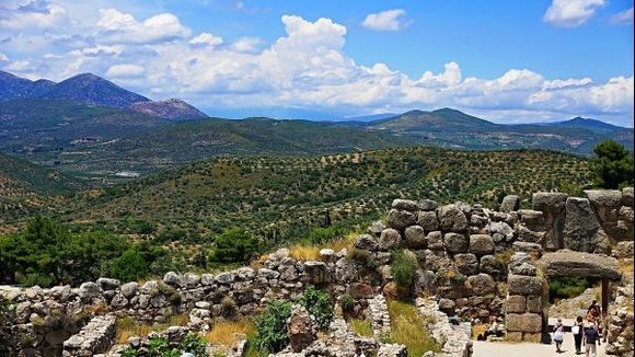 In Citadel of Mycenae