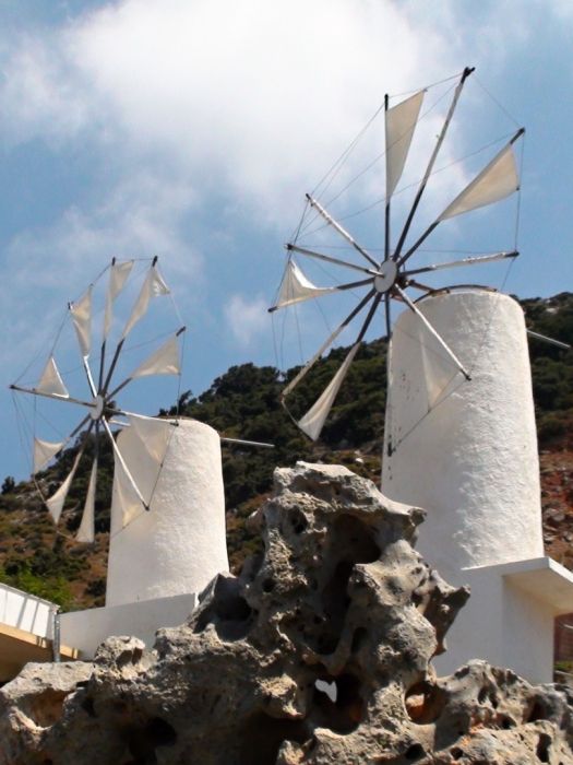 the windmills at the Museum of Human History