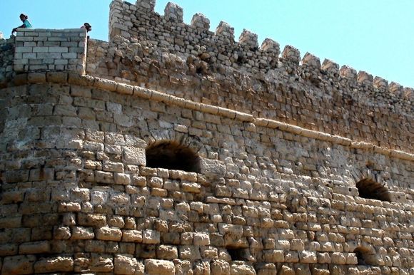 Heraklion-defense fortress wall
