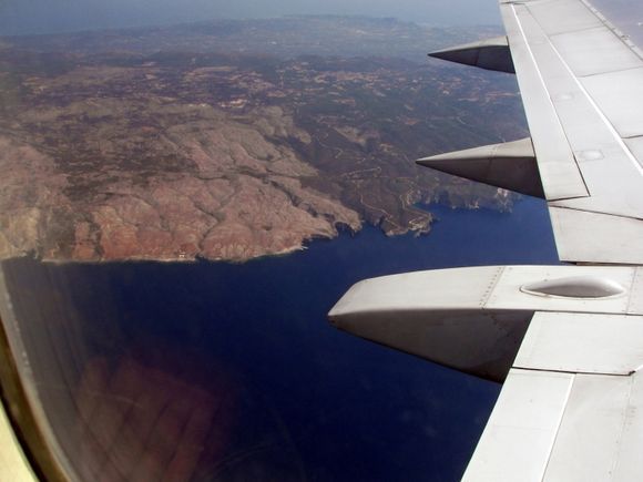 Arriving at Zakynthos 2
- view of the West Coast