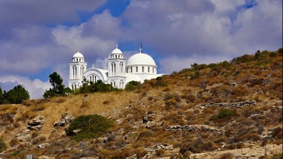 Monastery of Agios Arsenios (Christos of Dasos) at Petaloudes (Valley of the Butterflies)