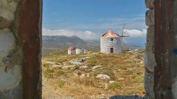 Windmills in Chora