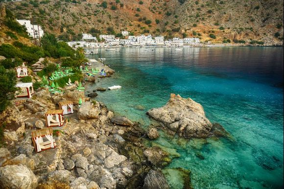 The natural beauty of Loutro