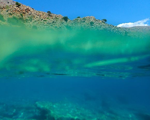 Libyan Sea immersion at Loutro.