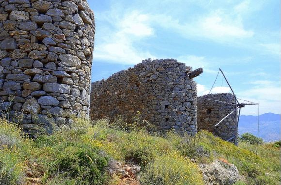 Old Windmills at Vrouchas