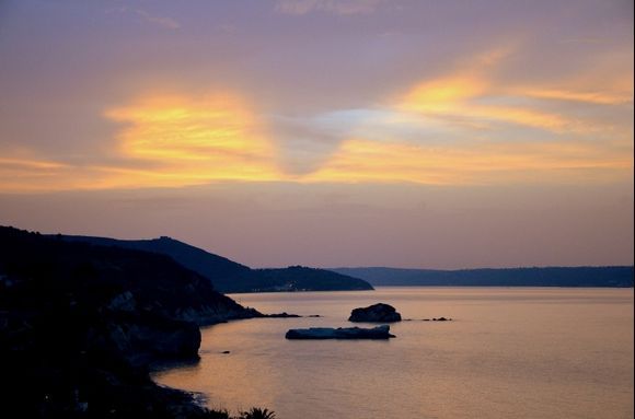 Sunset at Souda Bay