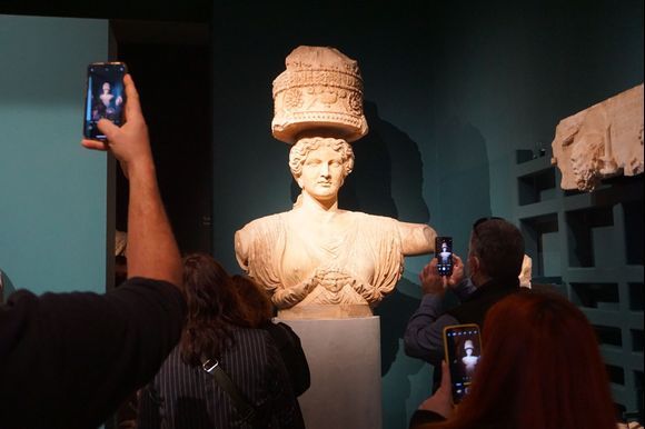 The diva in the room. 
https://www.greeka.com/attica/athens/sightseeing/eleusis-archaeological-site/