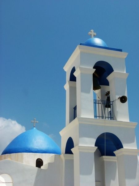 Blue cupolas....