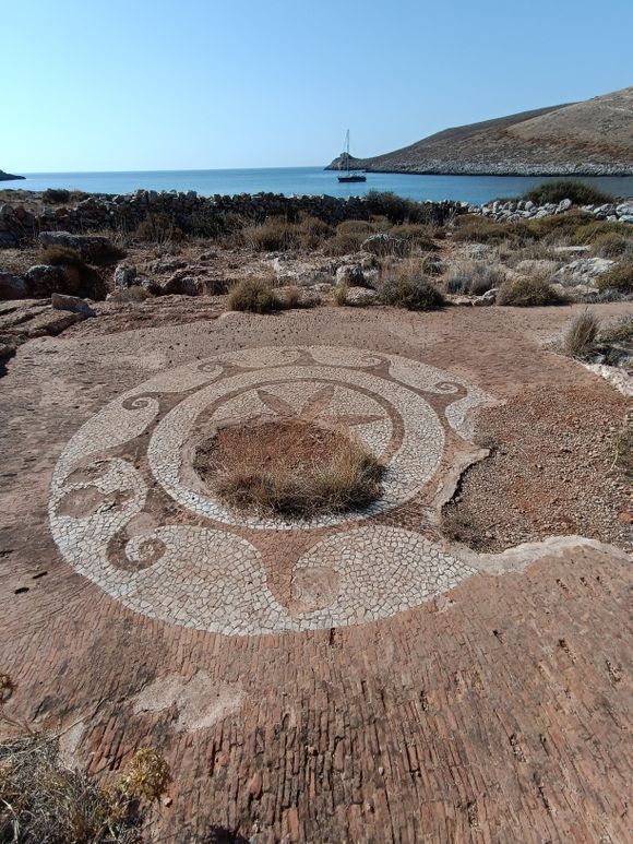 Roman baths at Cape Tenaro, Mani