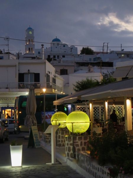 Main street Milos