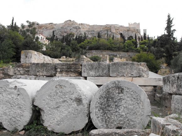 Acropolis from the ancient Agora