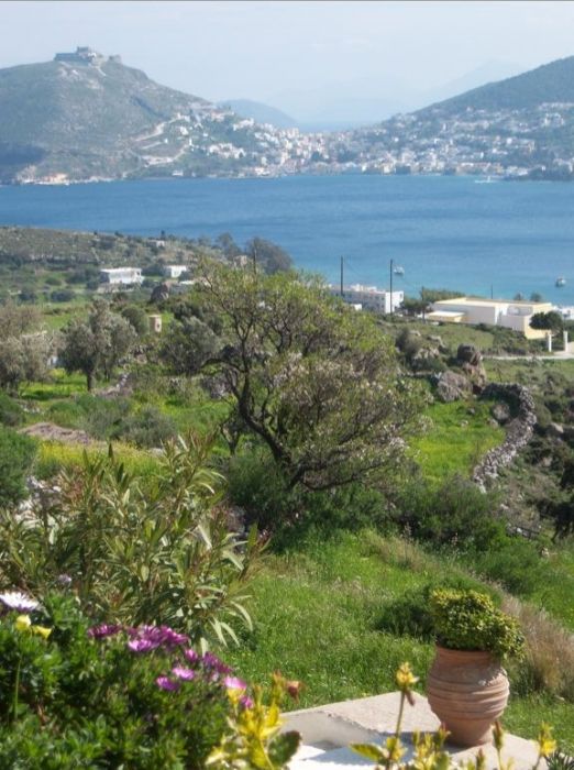 Alinda Bay, Leros in Spring (March 2011)- looking across to the castle