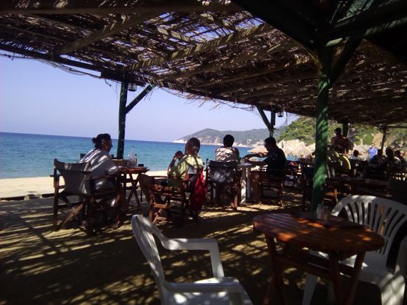 Asolinos beach bar.