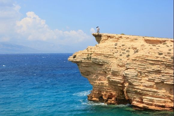 Cliffs in Koufonisia