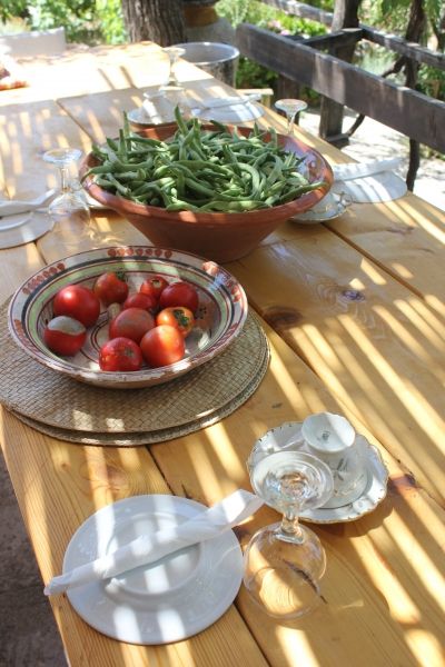 Raedy for healthy lunch, Karimalis Agrotourismo, Ikaria, Naxos