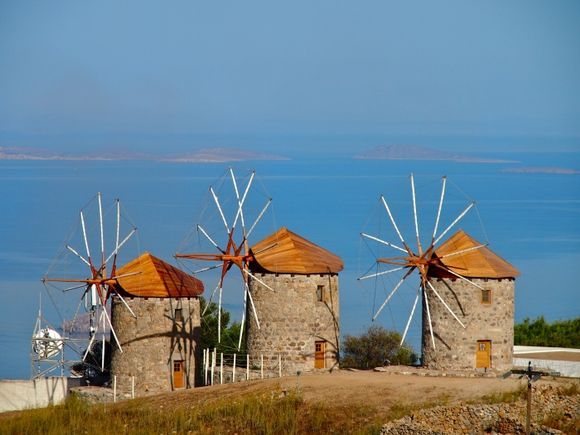 windmills in Chora