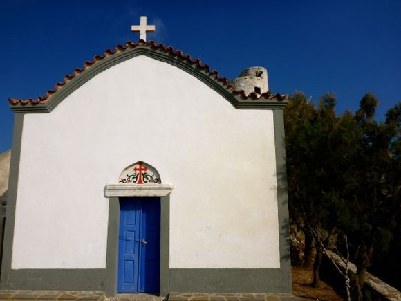 a church in Olympos
