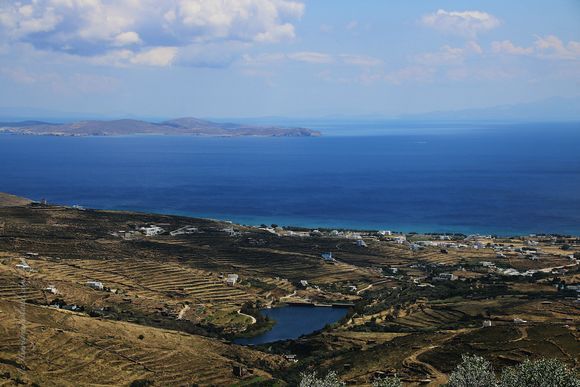 water reservoir of Tinos