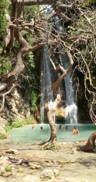 Neda river waterfalls