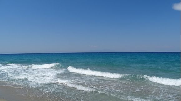 So many  shades of blue  (Possidi Beach- Kassandra)