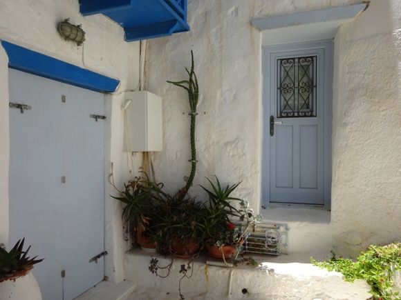Pale blue door, Astypalaia