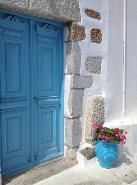 Door and matching pot, Astypalaia