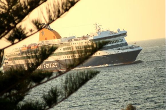 Blue Star Ferries.