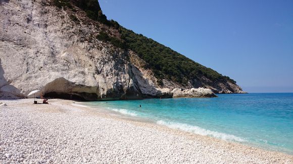 One of the perfect beaches of Kefalonia 