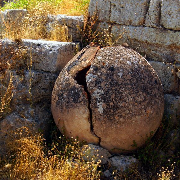 Ancient Korinth.
The ancient ones had big ...
