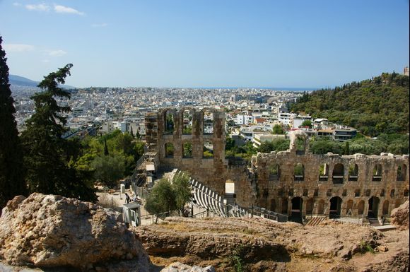 View from the Akropolis.