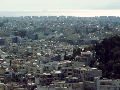 Just one view of a sprawling city  - Athens - from the Acropolis