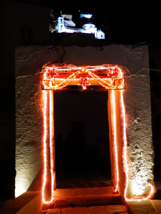 Christmas Archway. Side one.