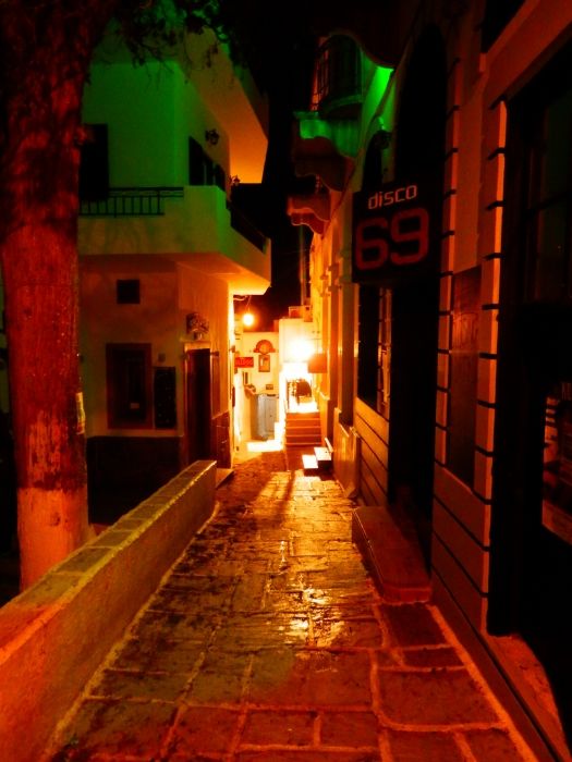 Night street.
