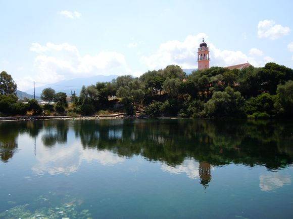 Karavomilos Lake