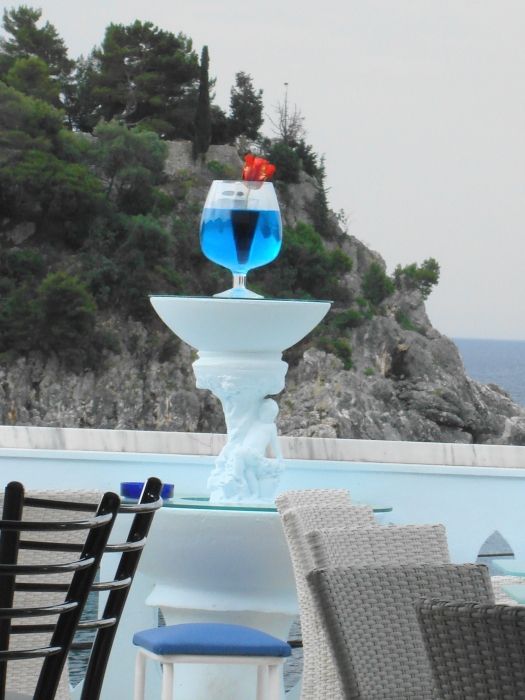 a bar in Parga