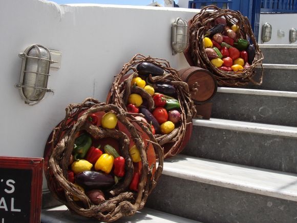 vegetables in Fira