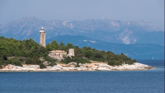 Fiskardo lighthouses