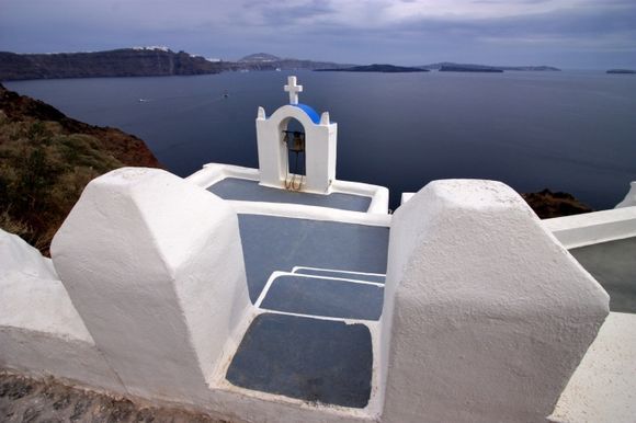 Scenery with church