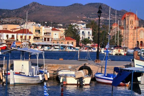 Aegina harbour