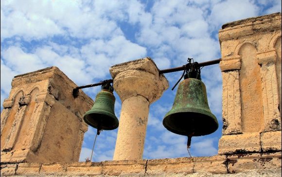 Ancient bell tower, Oia