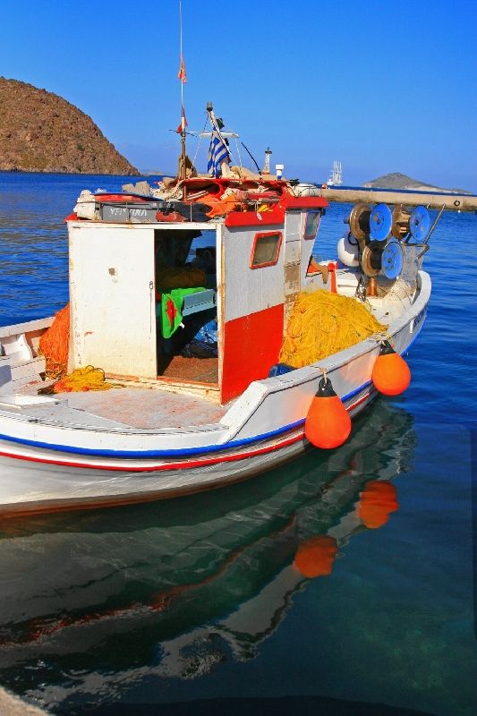 Fishing boat, Skala