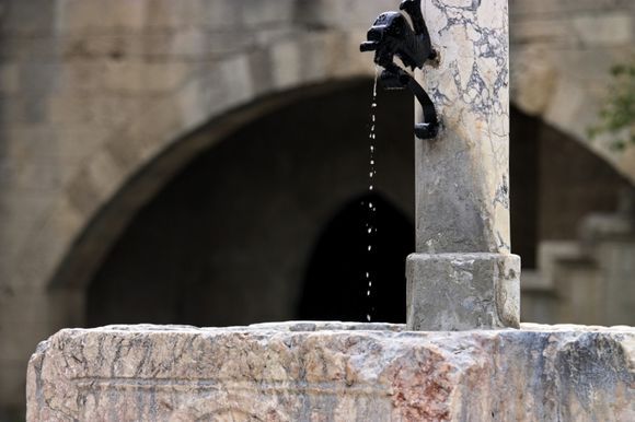 Fountain in Rodos old town