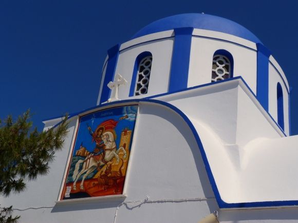 Facade of Agios Georgios church